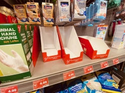 Coronavirus: Hängemattengesellschaft reagiert immer nervöser - Mundschutz ausverkauft- Einmal-Handschuhe ein Renner Erste Hamsterkäufe bei ALDI