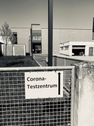 Corona-Testzentrum im automobilen Museum PS Speicher in Einbeck: Alles unter Kontrolle