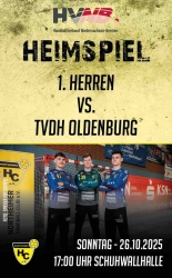 Northeimer Handball Club: NHC vs Oldenburg - Regionalliga Handball - 26. Oktober 2025!