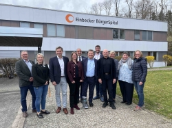 Bürgermeister-Wahlkampf: René Kopka und Dr. Andreas Philippi besuchen das Einbecker Bürgerspital