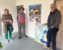 Gemäldewechsel im  sehenswerten Gandeon: Von Renkwitz zu Skott!