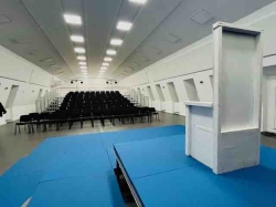 67. Gandersheimer Domfestspiele: Starke Stücke schon vor dem eigentlichen Theater - Neue Tribüne im Probenzentrum steht