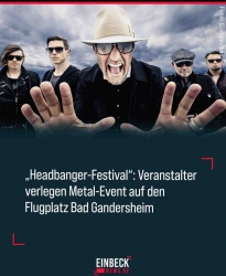 Auf Bad Gandersheimer Flugplatz wird das Headbanger-Festival am 22. August zelebriert