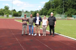 Förderung für die Erneuerung der Tartanbahn in Bad Gandersheim bewilligt!