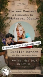 Kleines Konzert im Schaugarten: Hier ist der erste Spezialgast!