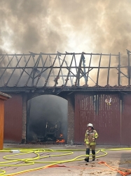 Scheunenbrand verursacht hohen Sachschaden