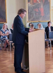Kulturpreis für Intendant Achim Lenz: Die Laudatio vom Aufsichtsratsvorsitzenden Uwe Schwarz -