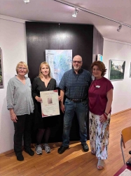 Kunsthaus Einbeck aktuell: Publikumspreis für  Corinna Weiner! Herzlichen Glückwunsch!