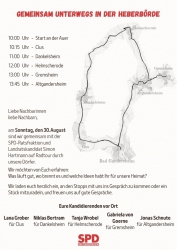 Bad Gandersheim bewegt sich! SPD setzt Dörfertour  durch die Heberbörde fort
