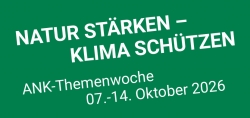 Stadt Bad Gandersheim nimmt an ANK-Themenwoche teil