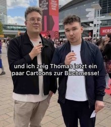 236.000 Besucher der  Frankfurter Buchmesse  kommen aus 137 Ländern - Maxim Seehagen war auch dort!