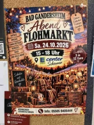 Abend-Flohmarkt beim E-Center: Schätze mit Geschichten... 