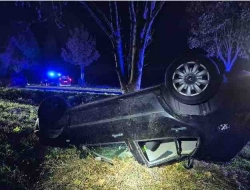 Pkw prallt gegen Baum und überschlägt sich - Verletzte im Gebüsch gefunden - Das berichtet die Polizei zu dem Unfall